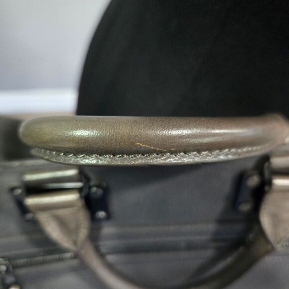 🐢 Rag & Bone Pilot Bag Large Dark Grey Excellent Condition - Picture 16 of 17